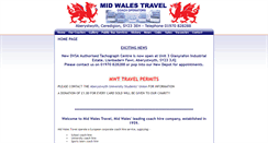 Desktop Screenshot of midwalestravel.co.uk